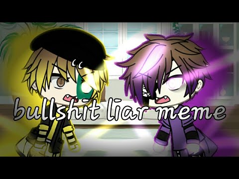 Bullshit liar meme || ft. Sanders sides || anxceit angst