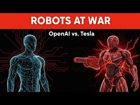 $5T Humanoid Robot War: OpenAI vs Tesla EXPLAINED!