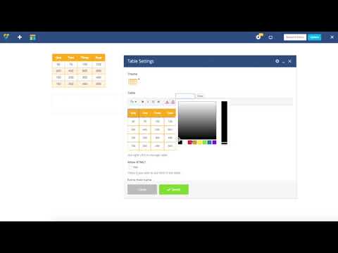 Membuat Tabel dengan visual composer_Telkom University
