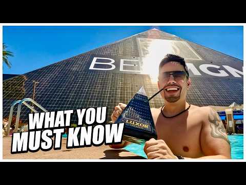 I Stayed in The CHEAPEST Room at LUXOR Las Vegas 🐪