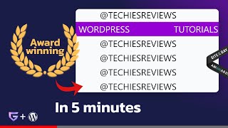 Make this awwwards winning hover effect in WordPress for free!