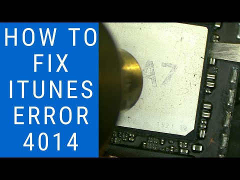 Restore Error 4014 | How to FIX iPhone or iPad STUCK on DFU MODE with iTunes Restore Error 4014