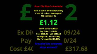 Crest Nicholson Holdings (CRST) Interim Dividend 2024. Are we building misery?