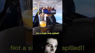 Gravity Can’t Stop This Pour 😮✈️ | Physics in Action