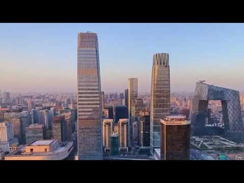 Handheld footage of whatever this Chinese city is