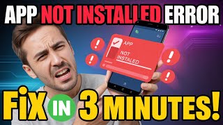 App Not Installed Error on Android - Fix in 3 Minutes