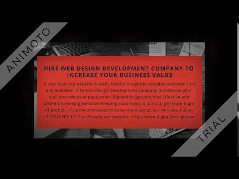 Hire Web Design Development Company to Increase Your Business Value