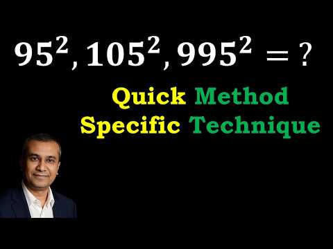 Squaring Trick | Multiplication Trick | Squaring of numbers ending with digit 5