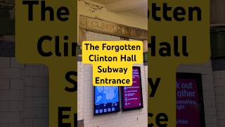 The Forgotten Clinton Hall Subway Entrance at Astor Place #nyc #didyouknow #nychistory #history #fyi