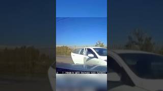 Quick thinking might have saved this drivers life…😳 #shorts #dashcam #cars
