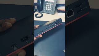 How to setup a Lenovo USB dock gen 2 - follow along #howto #simple #thinkpad #dockingstation #setup