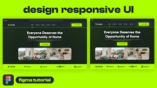 Design Responsive UI in Figma - Learn to Design Scalable User-interfaces that adapts to any Device