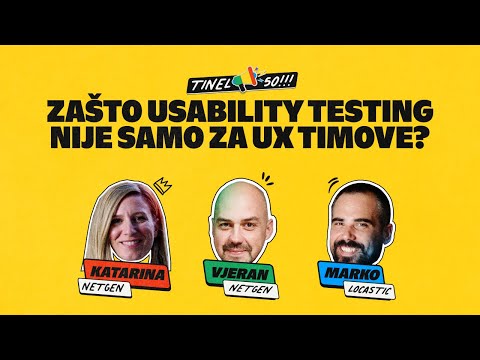 Zašto usability testing nije samo za UX timove - Netgen - TINEL50