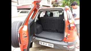 Ford EcoSport Boot Space