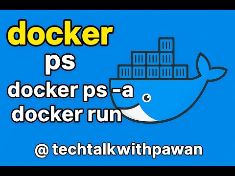 5. docker ps and docker run