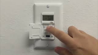How To Program 7-Day Digital Timer Switch (HET01-C-W) | TOPGREENER
