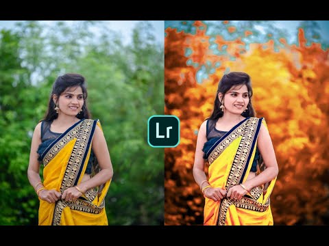 Orange and blue tone lightroom editing | dark orange tone photo editing
