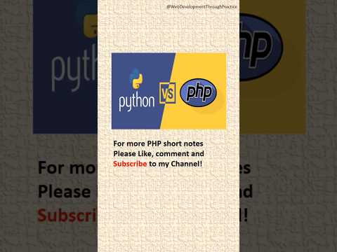 PHP vs Python | Which Language Should You Learn in 2024? #webdevelopment #programming #coding #short