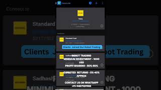 New accounts enrolled in our Mybot Robotrading