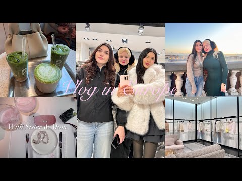 Vlog: Seeing my mom after 3 years, lots of food, matcha, shopping, Chanel 🍵🍡🍸