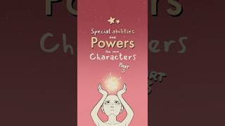 special ability and power ideas for your characters, part 3 🌿#writing #originalcharacter #art #oc