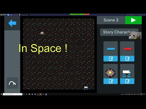 Coding for Beginners (Space edition) on pc!