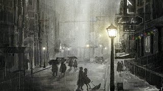 "In the rain" Romantic sleep music - Were you a dream..