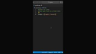 Python for Loops #python #pythonprogramming #coding #code #programming #pythoncoding