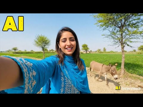 AI Interview in Bazar — Google Veo 3 Made Vlog Day 4