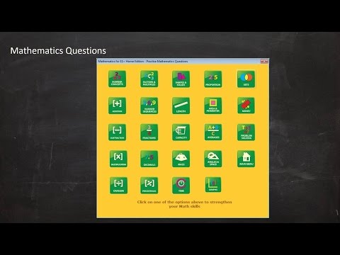 Mathematics for 11+ Practice Questions