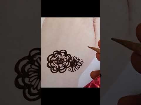 Natural Patti Wali Mehndi Design #1k #shortvideo #mehndi #mehandi 😘