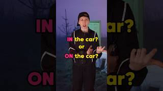 ✈️ 🚌 IN vs ON with transportation 🚗 😍🩷 #learnenglish  #english