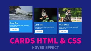 How To Make Cards in HTML CSS | CSS Card Design