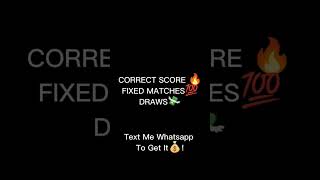 Betpawa fixed Matches Correct Score Draws #betting #bet #bettingtips #sportsbetting #bettingexpert