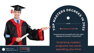 Top Master's Degrees in 2023 | world top degrees