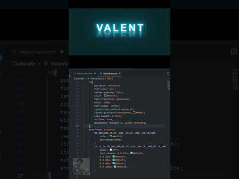 HTML and CSS writing aniy name#webproject #ignatdesigner #moneyindesign #designwebdesign
