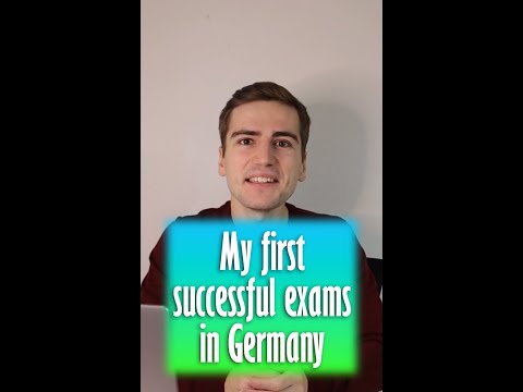 I was SHOCKED with my exam results in Germany #shorts #studyingermany