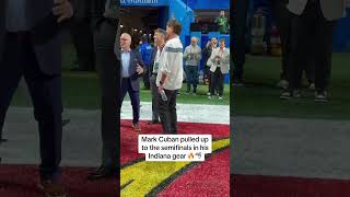 Mark Cuban repping Indiana 👀