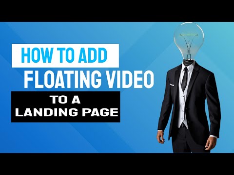 How To Add Floating Video To A Landing Page ⭐Thrive Architect Step By Step Tutorial⭐