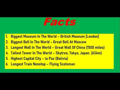 Superlatives in the world |Simplify|