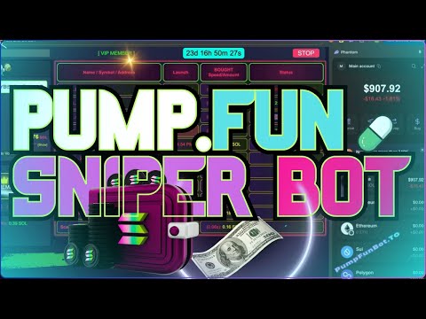How a Solana Sniper Bot Tracks and Hits New Tokens on Pump Fun immediately after launch