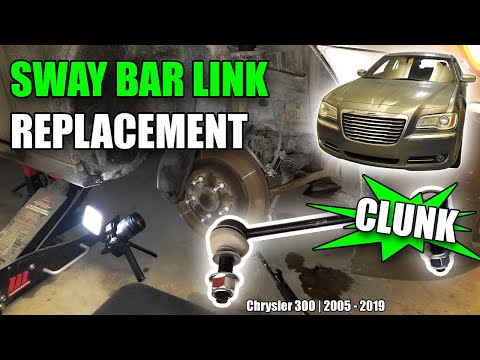 How to replace a sway bar link on a Chrysler 300 | 2005-2019