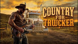 Real Country Songs Mix 2025 🎸 – For Truckers Rolling Strong Under Blue Skies 🚚☀️