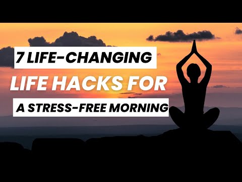 7 Life-Changing Life Hacks for a Stress-Free Morning! ☀️
