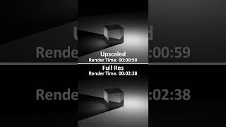 Blender Addon Showcase: Auto Upscale Addon #blenderrender3d #tutorial #rendering  #animation #render