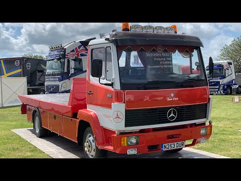 Mercedes-Benz 814, adjusting the belts with om366 engine