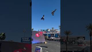 Backflips at Sema 2024! #sema2024 #nitrocircus