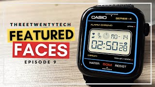 'CASIO F-91W' - Ep 9: Featured Faces ⌚️ (Apple Watch Series 1-6!) - Clockology Custom Watch Faces