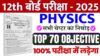 #objective! Class 12th Physics Model set l Most important objective guess 2025 ll #viralvideo #vvi l