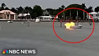 Several people hospitalized after Florida boat explosion